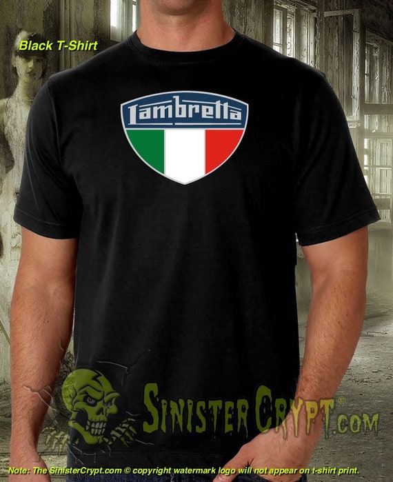 Lambretta T Shirt Italian Italy Vintage Motor Scooters S 6xl Etsy