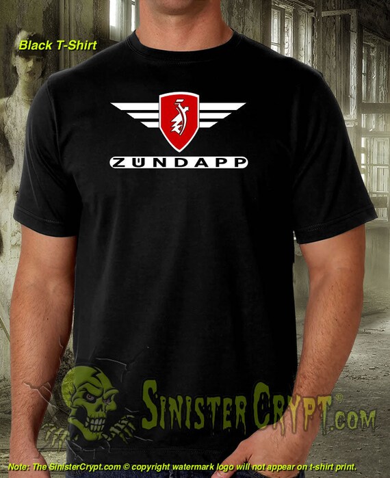 Vintage Zundapp German Classic Motorcycle World War Scooter T-shirt Size S To 5X