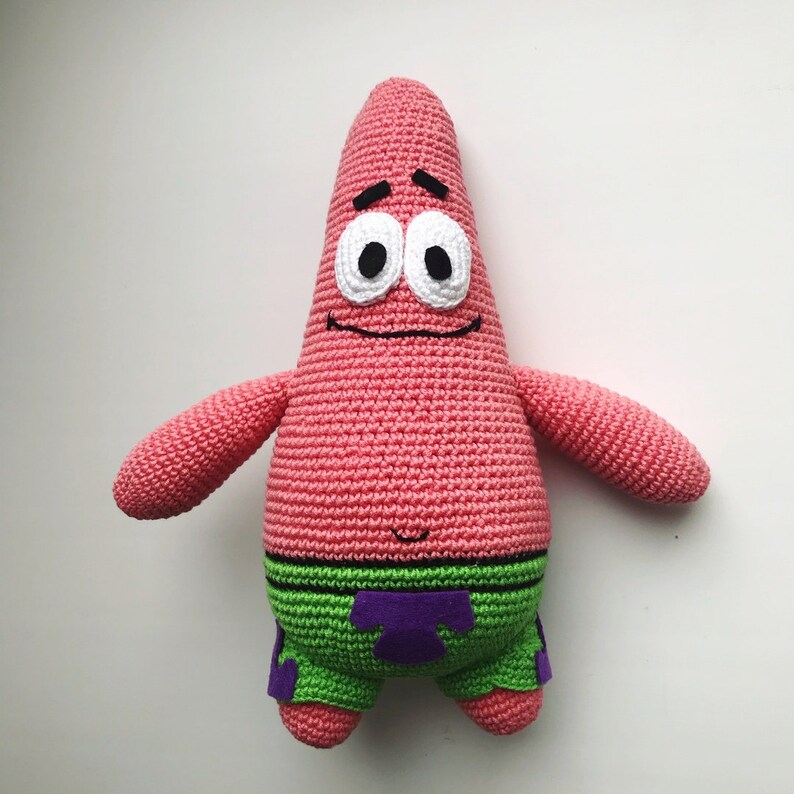 Spongebob plush pattern amigurumi pattern crochet plush 5 - изображение.