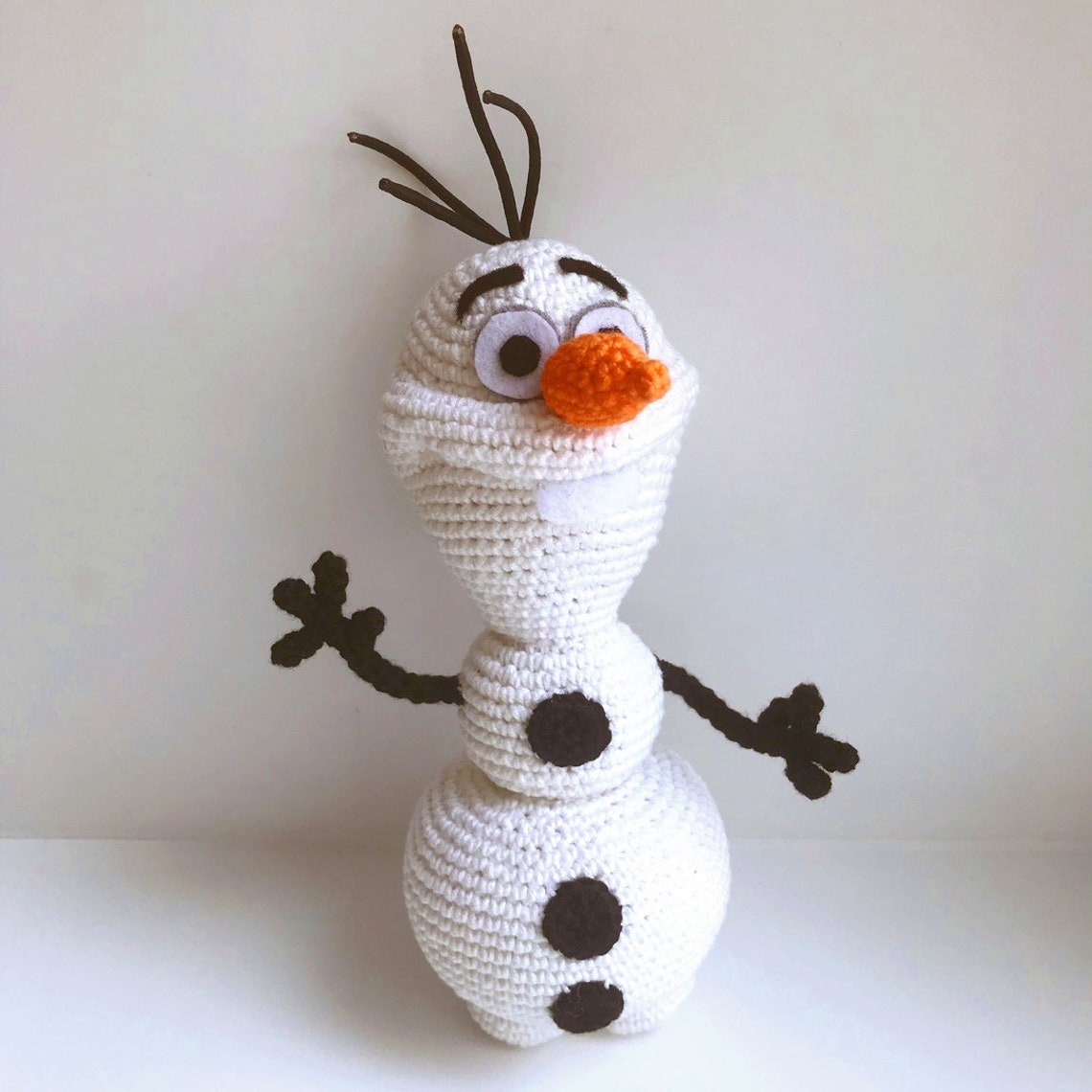 Olaf By Frozen PDF CROCHET PATTERN Instant Download Etsy