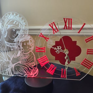 Virgin St Mary Night light, Virgin Mary, night light, saint light
