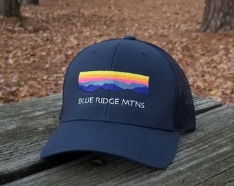 Blue Ridge Mountains Trucker Hat (navy)