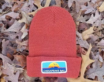 Chesapeake Bay Deadrise Beanie (rust)