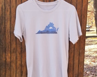 Virginia Mountains Moon Shirt