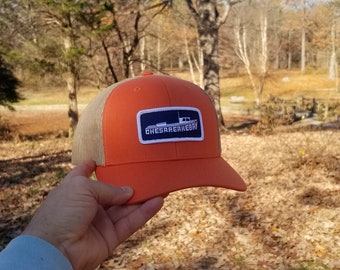 Chesapeake Bay Letters Deadrise Patch Trucker Hat