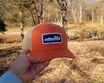 Chesapeake Bay Letters Deadrise Patch Trucker Hat