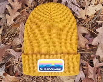 Blue Ridge Mountains Beanie (camel)