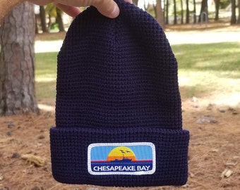 Chesapeake Bay Deadrise Beanie (navy)