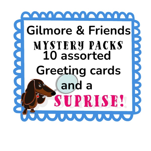 SALE - Buy 10 Cards and SAVE - Dog lover Mystery Pack - Greeting Card SALE - 10 Assorted Dog Lover Cards