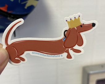 Dachshund Stickers- Doxie Stickers - Wiener Dog Stickers - Sausage Dog - Dog Lover Gift - Celebrate Diversity - Shark Wiener