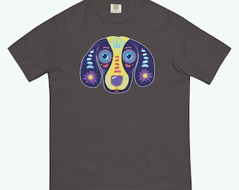 Day Of The Dead Doxie T Shirt - Halloweener T Shirt - Sausage Dog Shirt