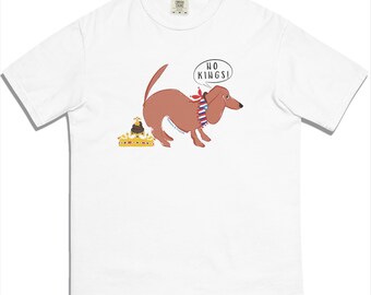 Politisches Hundeliebhaber T-Shirt - ICE OUT T-Shirt - Keine Könige T-Shirt - IMPEACH Trump T-Shirt - Unisex T-Shirt