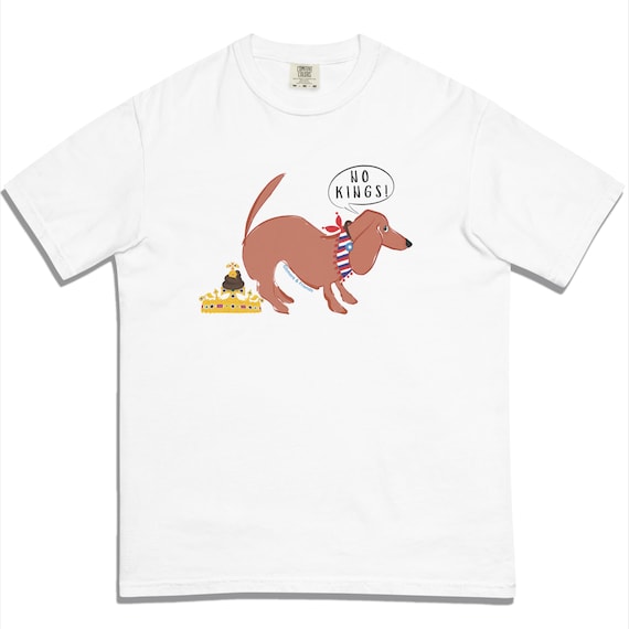 Political Dog Lover Tee - ICE OUT T-Shirt - No Kings T-Shirt - IMPEACH Trump T-Shirt - Unisex T-Shirt