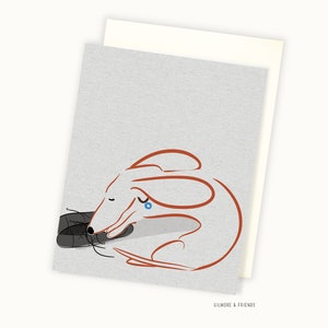 Sympathy Dachshund Card - Thinking of You Dachshund Card - Thinking of You Card for Dog Lover - Gift for Dog Lover