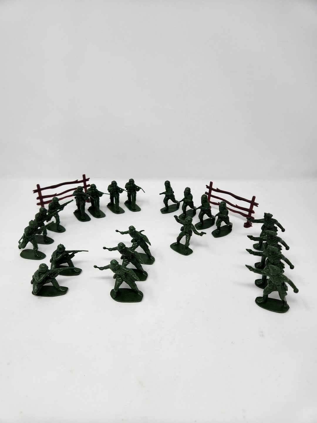 Army Soldiers Toy, Plastic Soldiers Figurines, Warriors Toy, Set 21