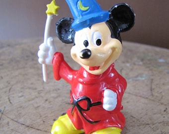 Vintage Disney Fantasia Sorcerer's Apprentice Mickey Figurine