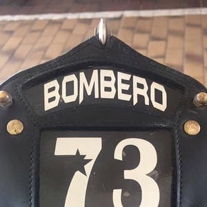 BOMBERO -&gt; Highly REFLECTIVE &lt;- Durable Fire Helmet Sticker - Decal (window, tumbler, RTIC, Yeti)