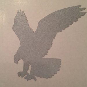 Eagle -&gt; HIGHLY REFLECTIVE &lt;- Durable Fire Helmet Sticker - Decal (window, tumbler, RTIC, Yeti)