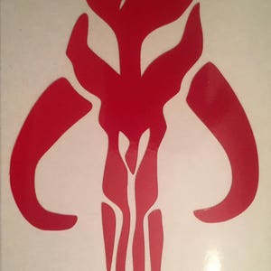 Bantha Skull -&gt; HIGHLY REFLECTIVE &lt;- Durable Fire Helmet Sticker - Decal (window, tumbler, RTIC, Yeti)