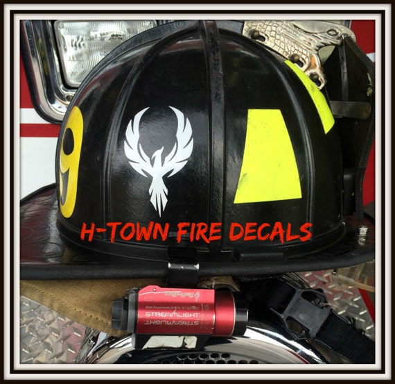 Phoenix HIGHLY REFLECTIVE Durable Fire Helmet Etsy