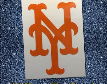 New York State Baseball -> HIGHLY REFLECTIVE <- Durable Fire Helmet Sticker - Decal (window, tumbler, RTIC, Yeti)