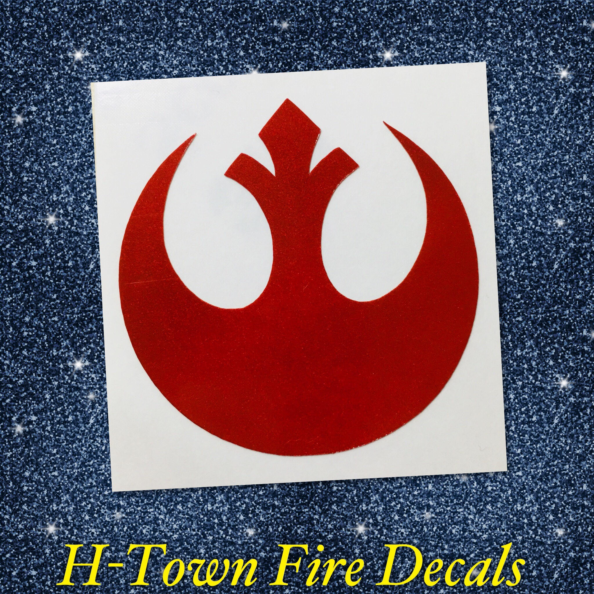 2-Pack Star Wars Rebel Alliance Symbol Logo Stickers - High-Quality Decals 2 thumbnail image
