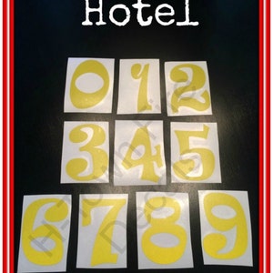 Fire Helmet Decal / Sticker &gt; Reflective Station &quot;Number&quot; (You Choose One Number) 0,1,2,3,4,5,6,7,8,9  (Permanent - Highly Reflective)