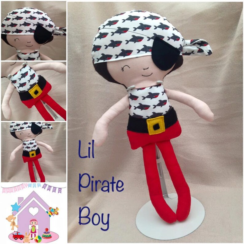 pirate stuffed toy