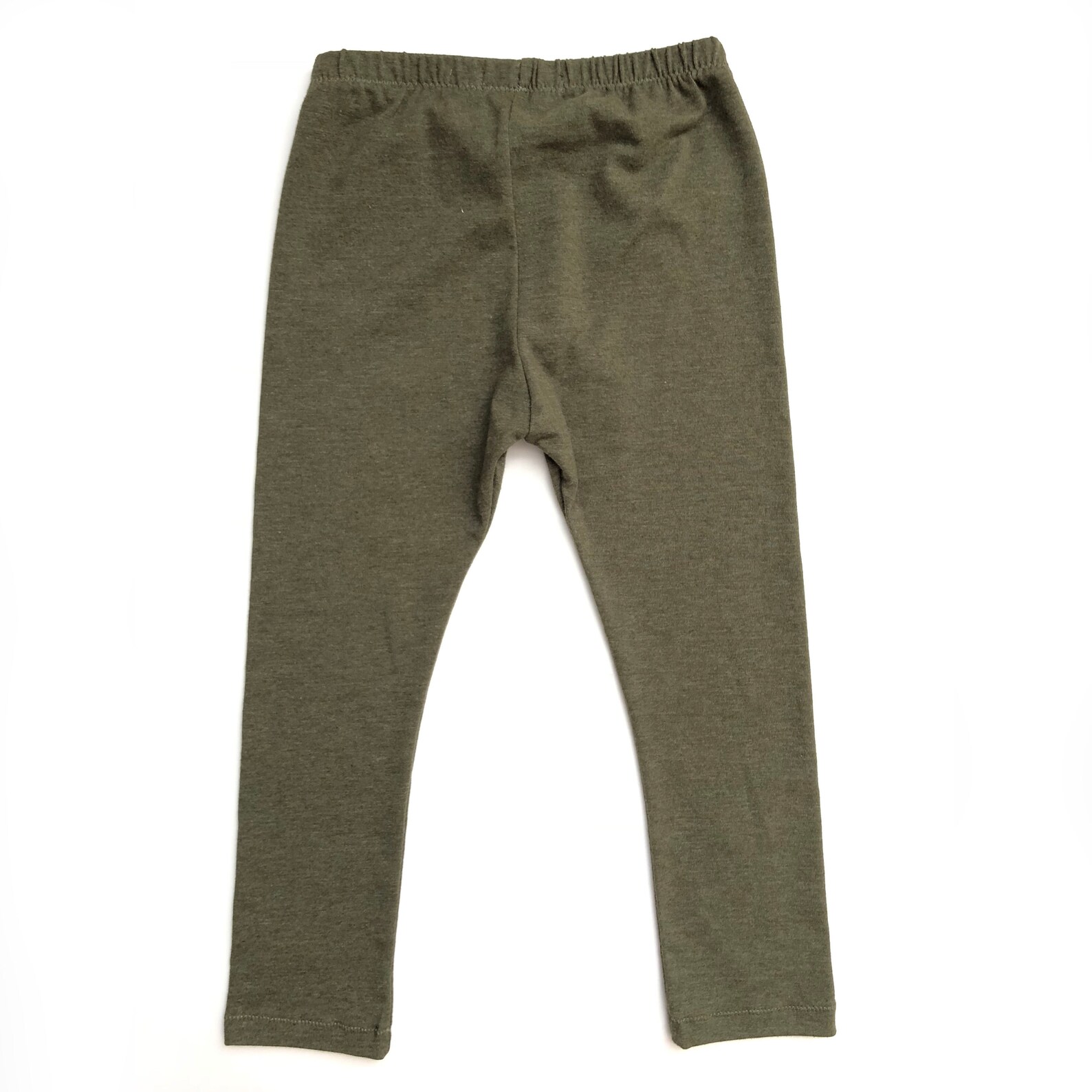 olive green leggings for kids