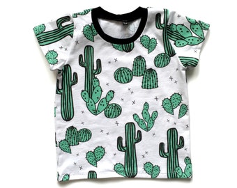 Baby shirt, Cactus print, baby boy shirt, baby girl shirt, Baby clothing, Baby Fashion, Baby T-shirt, baby shirt,