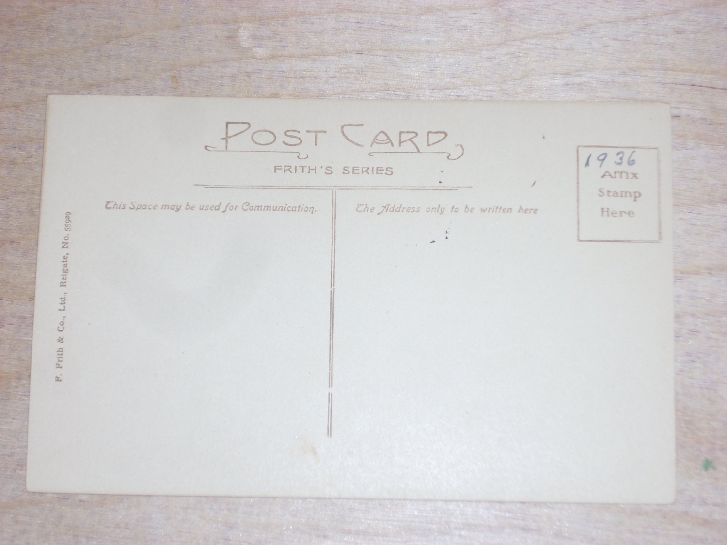 Vintage Frith's Series Post Card Bideford Royal Hotel - Etsy