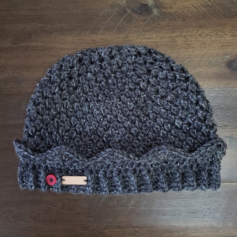 Crochet Jughead Beanie Pattern Includes photo and video Etsy