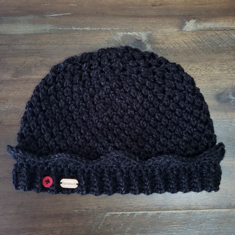 Crochet Jughead Beanie Pattern Includes Photo and Video Etsy