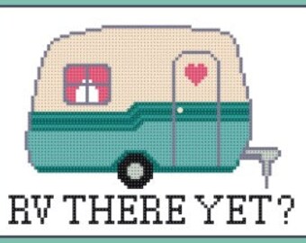 Rv Cross Stitch Pattern | Etsy