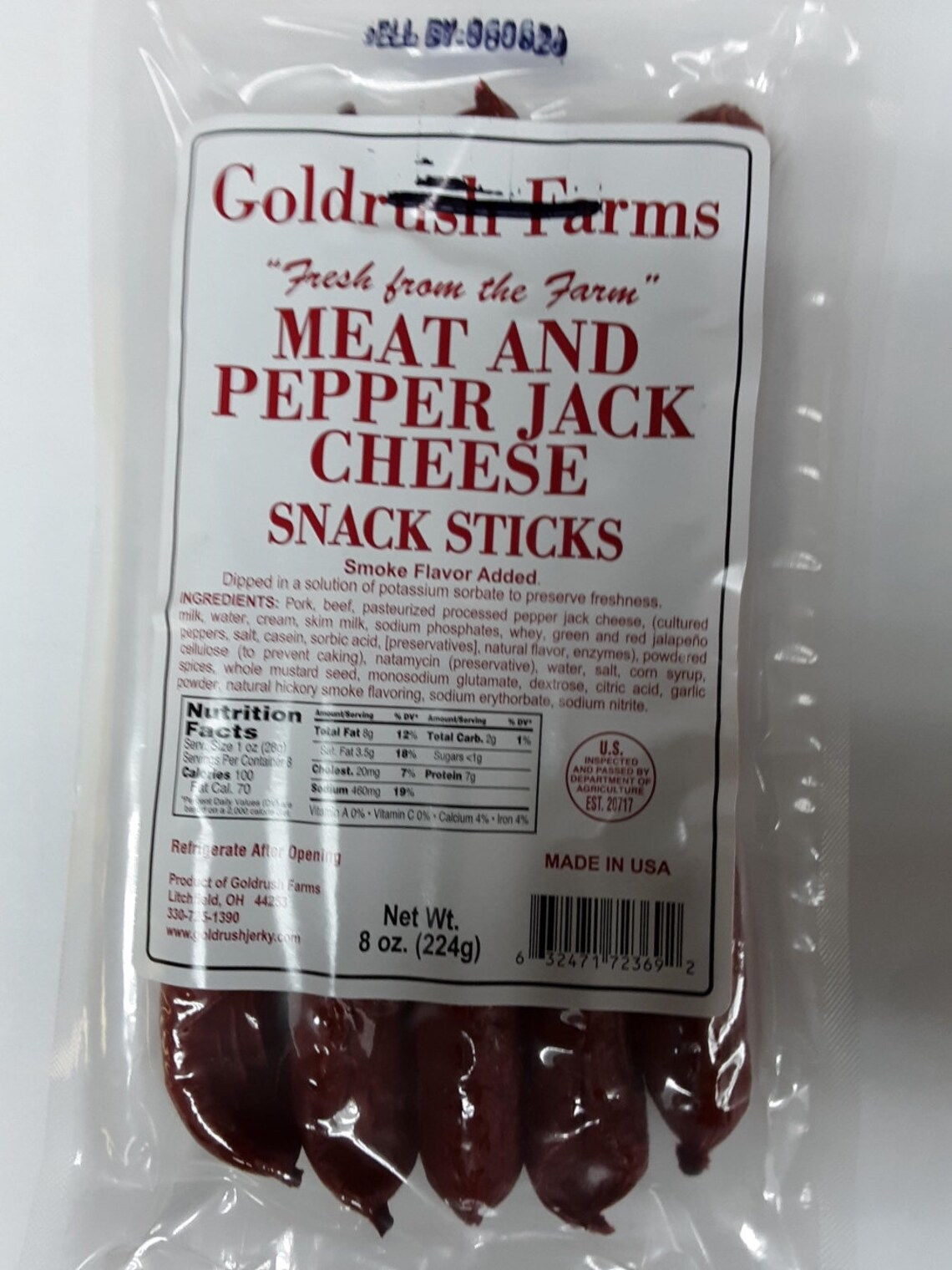 Fresh From the Farm Meat and Cheese Snack Sticks Assortment Etsy UK