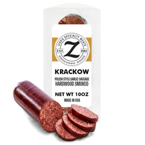 Zick&#39;s Specialty Meats Sausages (10 oz) | Smoked & Dried Sausages for Charcuterie Boards, Naturally Cured Meat Snack Pack