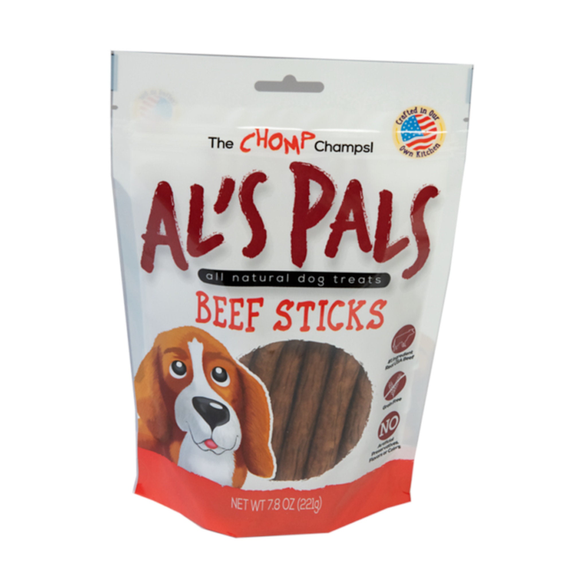 Al s Pals ALL NATURAL Dog Treats Beef or Chicken Sticks 7.8 Oz. Bag Etsy Canada