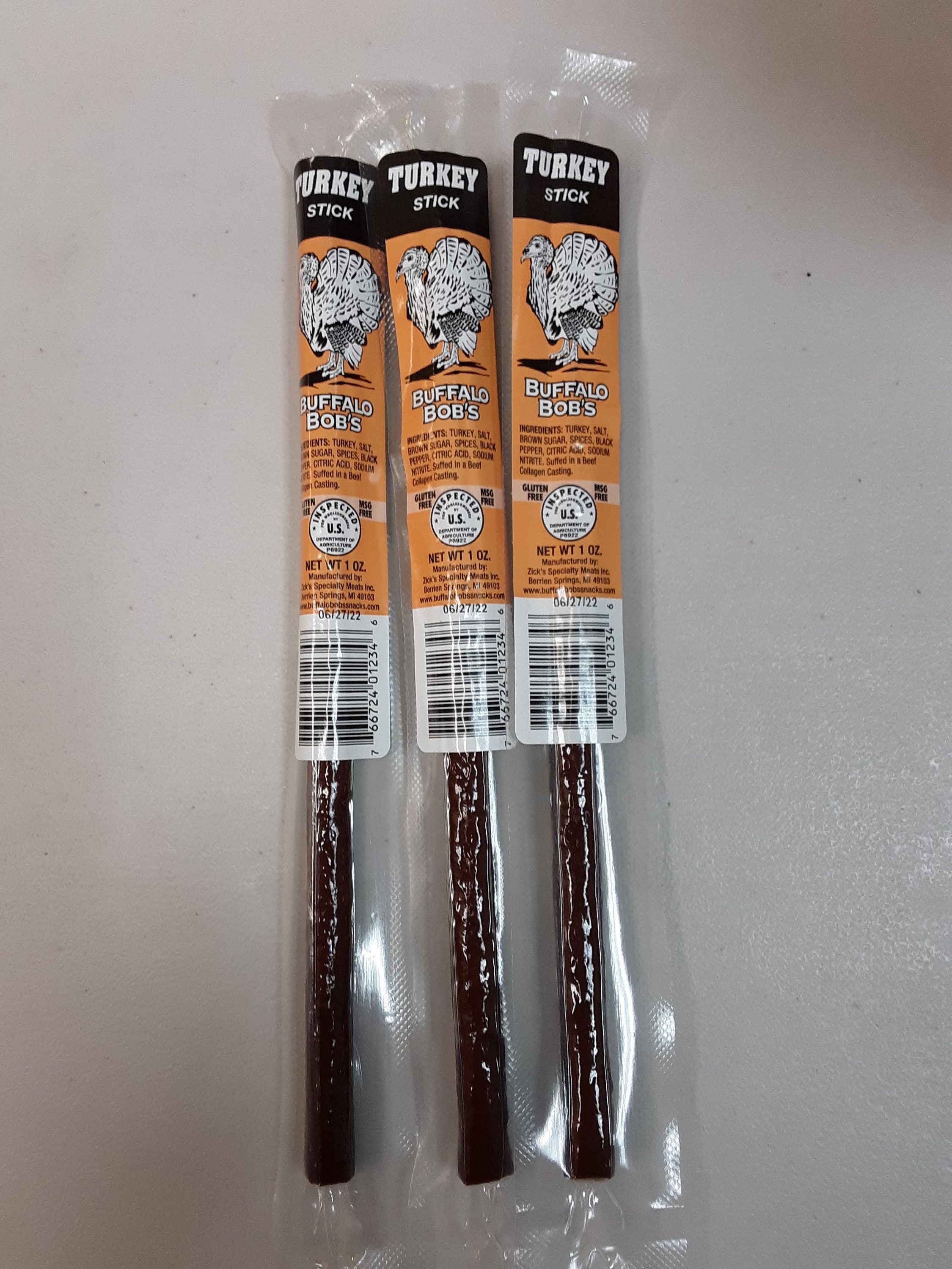 Buffalo Bob's Turkey Meat Sticks Etsy
