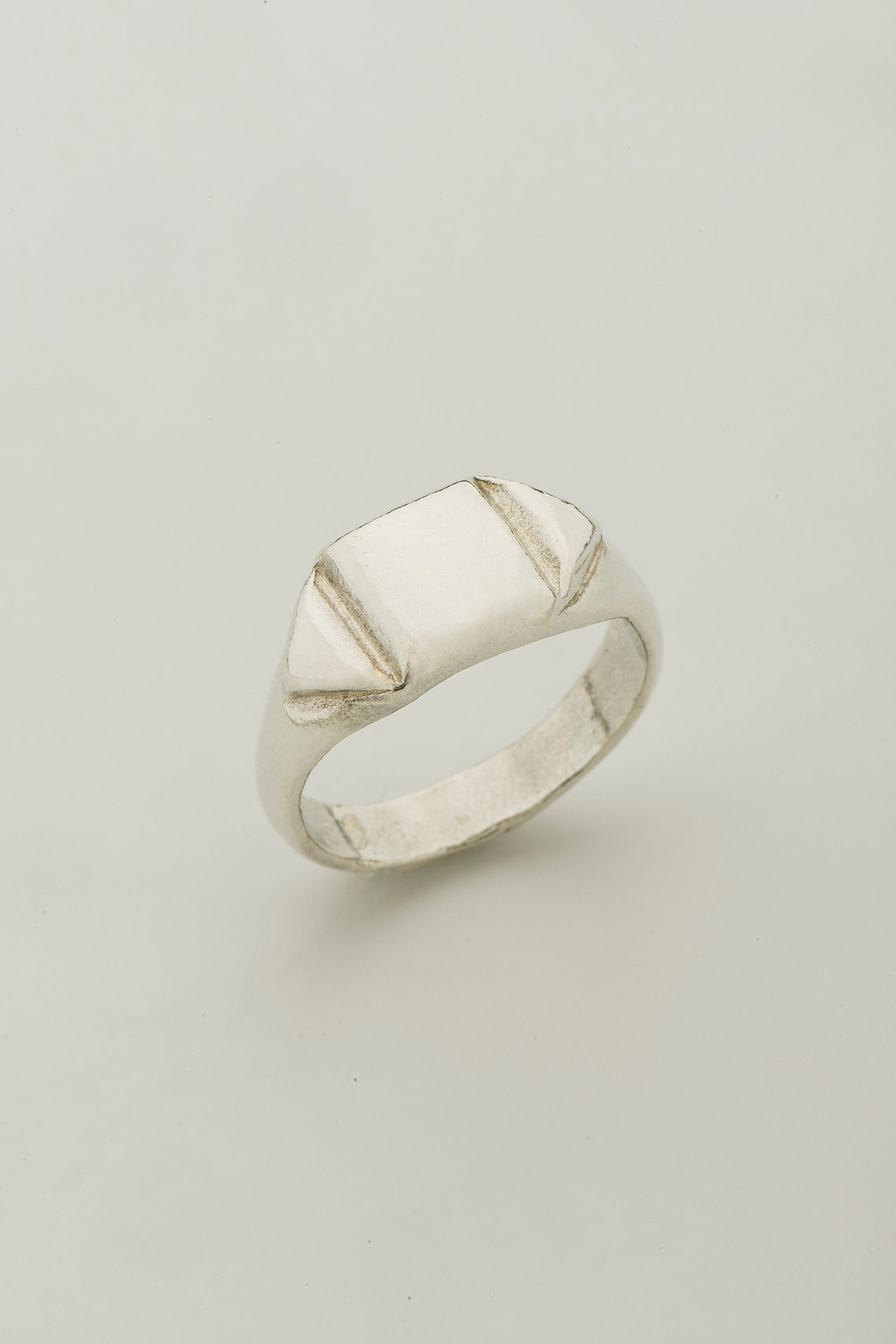 Women Pinky Ring Sterling Silver Pinky Ring Statement Etsy