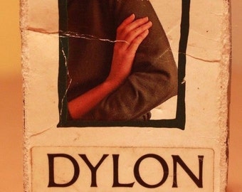 Vintage 100g Dylon Hand No.9 Dark Green Fabric Dye 1994 New Unused