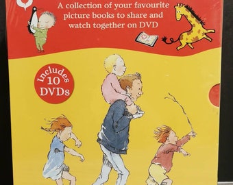 Time for a Story 10 Book & 10 DVD Classic Children Story Collection Brand New