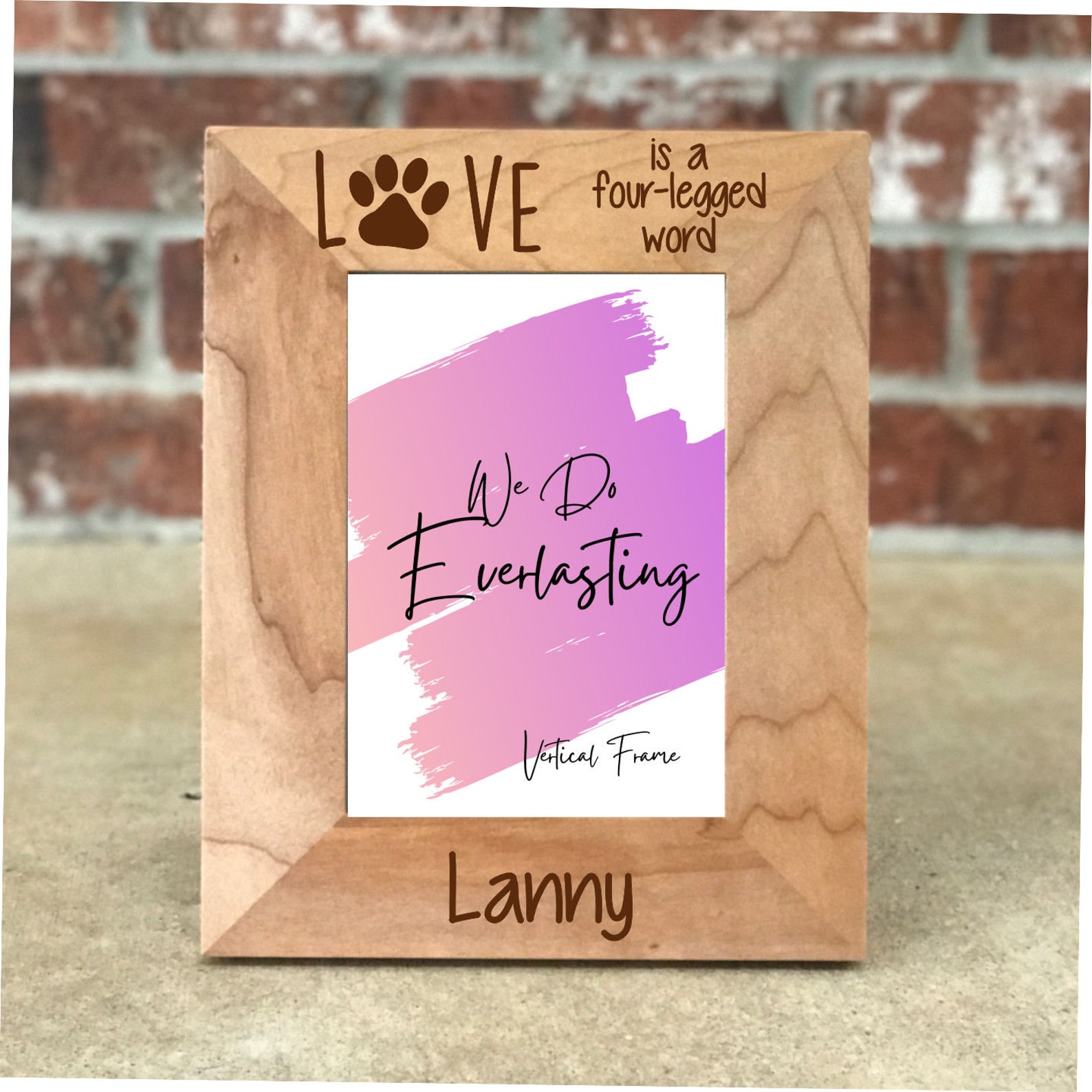 Personalized Dog Picture Frame Pet Frame Gift for Pet Lover Etsy