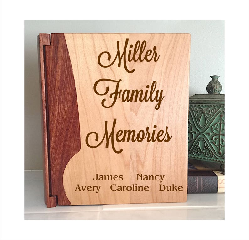 Personalized Photo Album Photo Album with Last Name Etsy