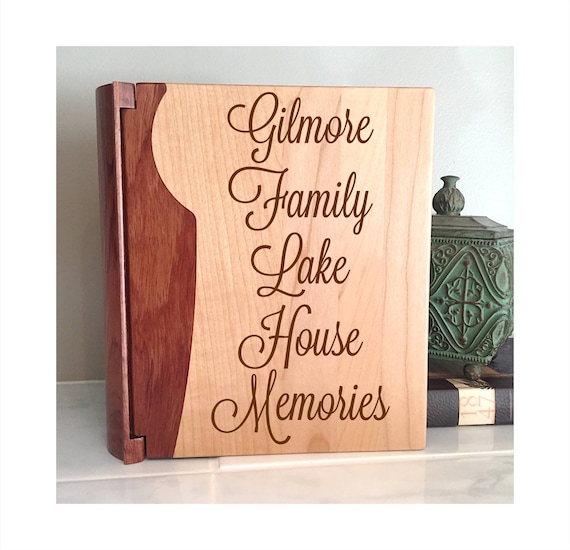 Lake House Memories Photo Album Personalized Photo Album Etsy