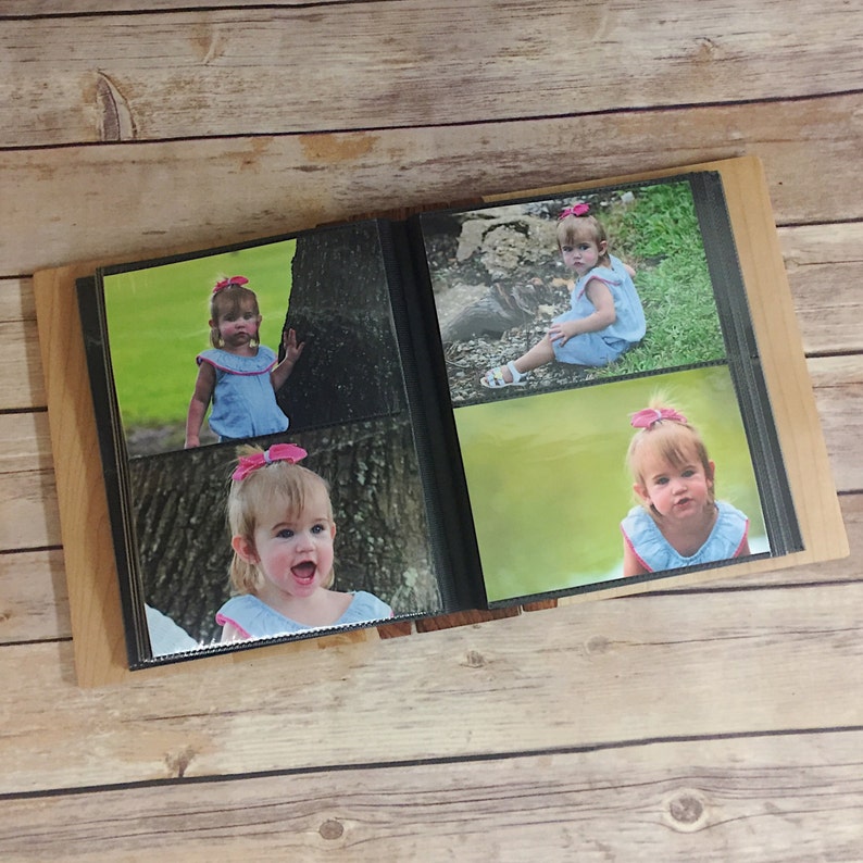 Personalized Family Photo Album, Best Daddy Gift, Lifetime of Memories with Dad, Vacation Keepsake Album, Adventures and Memories Album image 2