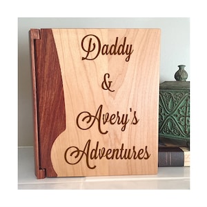 Personalized Daddy and Child Photo Album, Daddy and Me Photo Album, Father's Day Gift, Gift for Dad, Birthday Gift for Dad, New Dad Gift