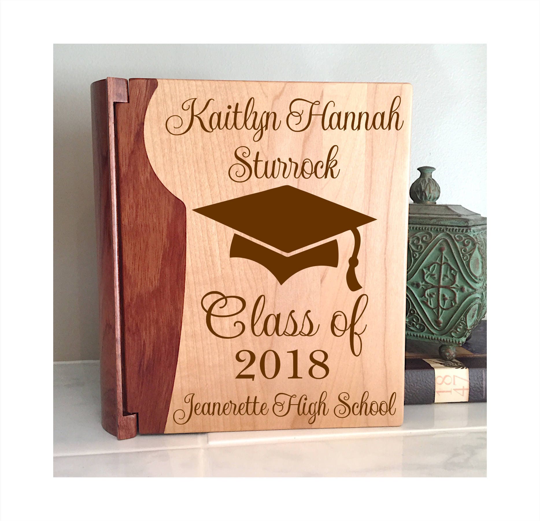 Personalized Graduation Photo Album T For Graduate Senior Etsy