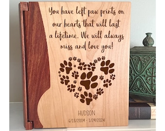 Personalized Pet Memorial Photo Album, Pet Mom Gift, Dog Mom Gift, Fur Baby Gift, Pet Memorial, Pet Photo Album, Dog Mom, Fur Baby Memories