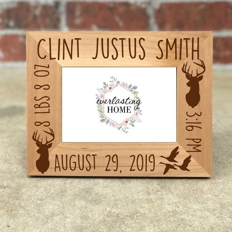 Personalized Hunting Baby Blanket Camo Nursery Hunting Etsy