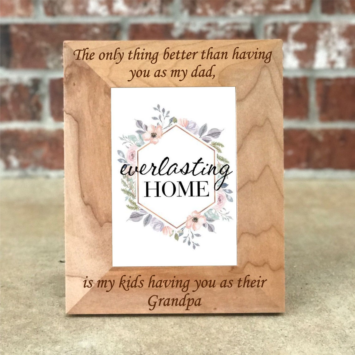 Father's Day Picture Frame Grandpa Frame Father's Etsy